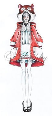 羅馬尼亞andreeamuntean的手繪服飾專(zhuān)輯二